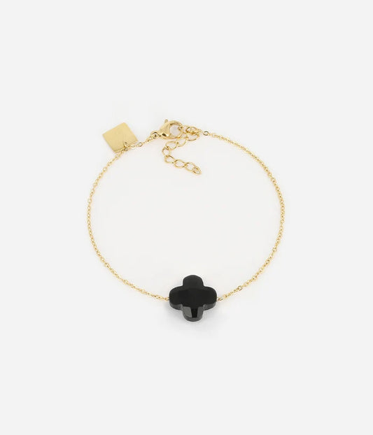 Black Clover Gold Bracelet