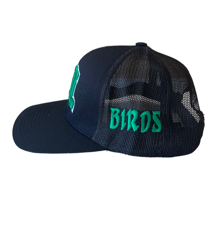 Black Pacific Headwear Trucker Hat