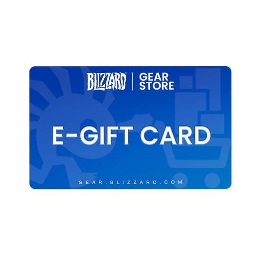 Blizzard Gear Store eGift Card - Front View