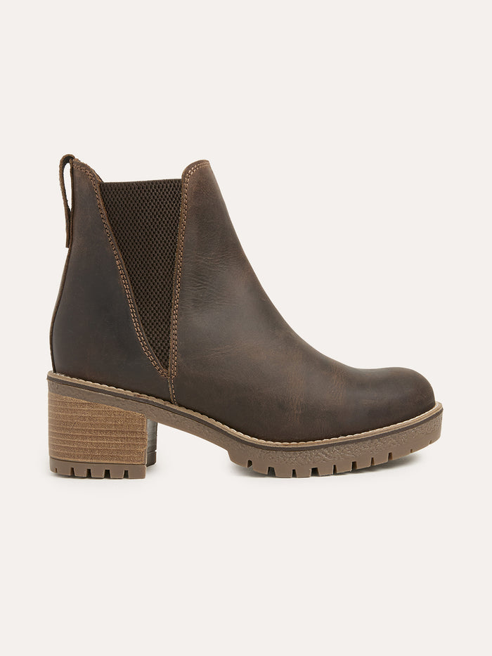 Block Heel Chelsea Boots