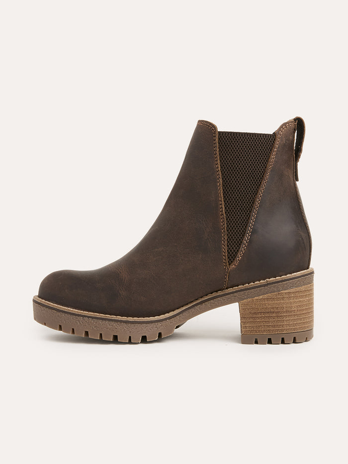 Block Heel Chelsea Boots