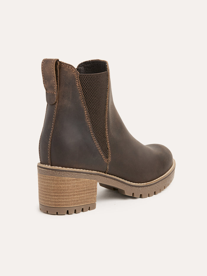Block Heel Chelsea Boots