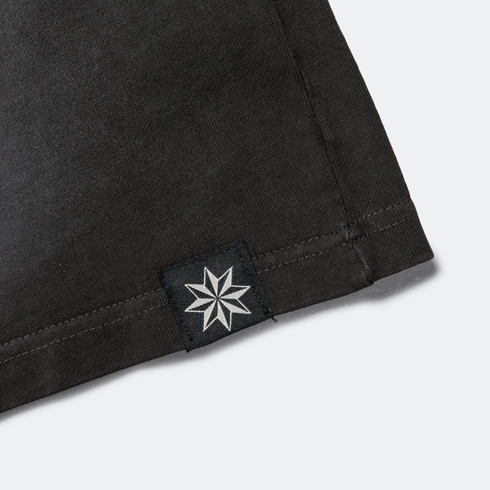 Boxy Tee - Sun Faded Black
