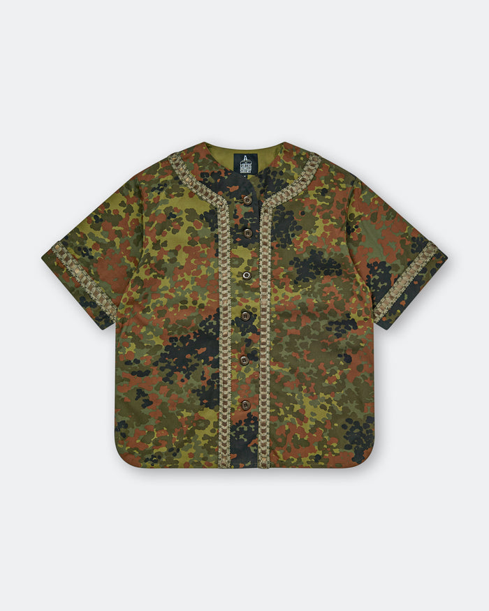 Braided Baseball Shirt - Camo