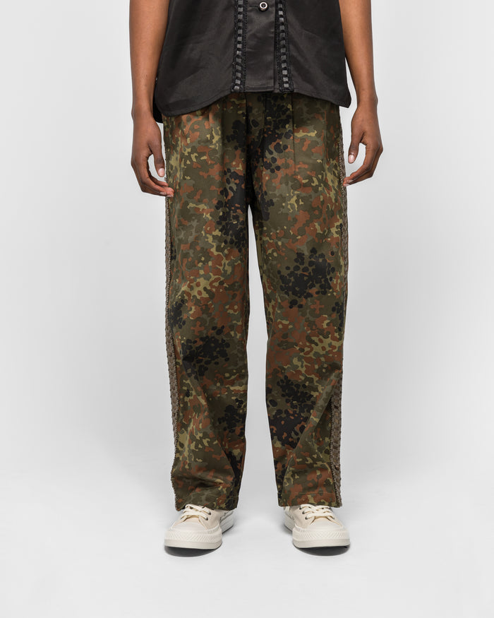 Braided Relax Pant - Camo