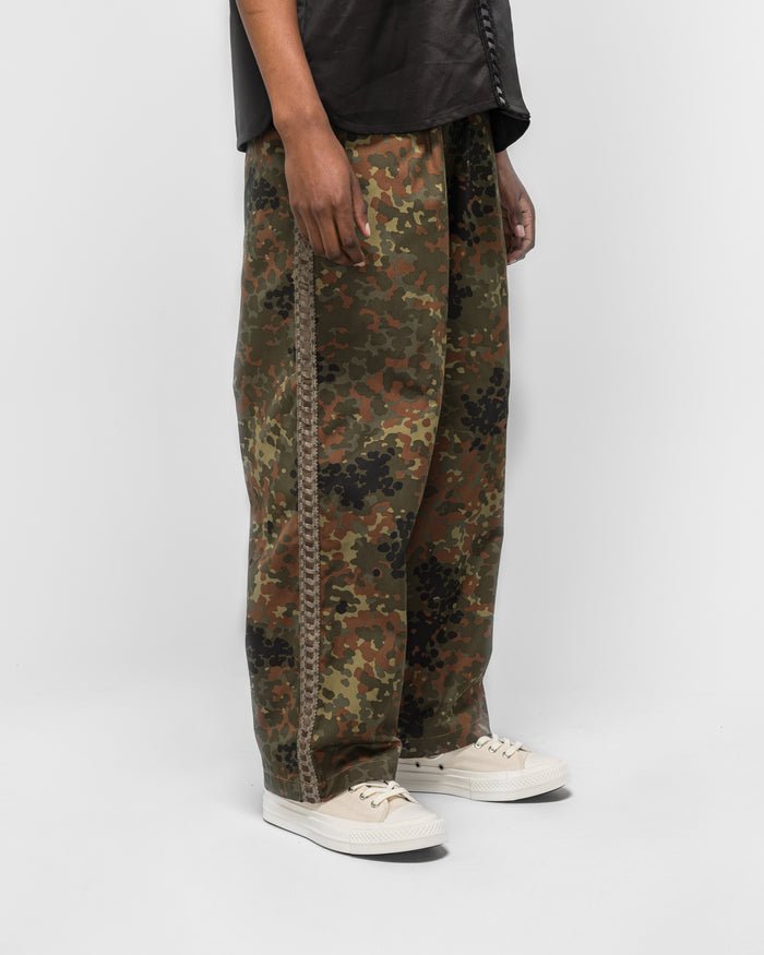 Braided Relax Pant - Camo