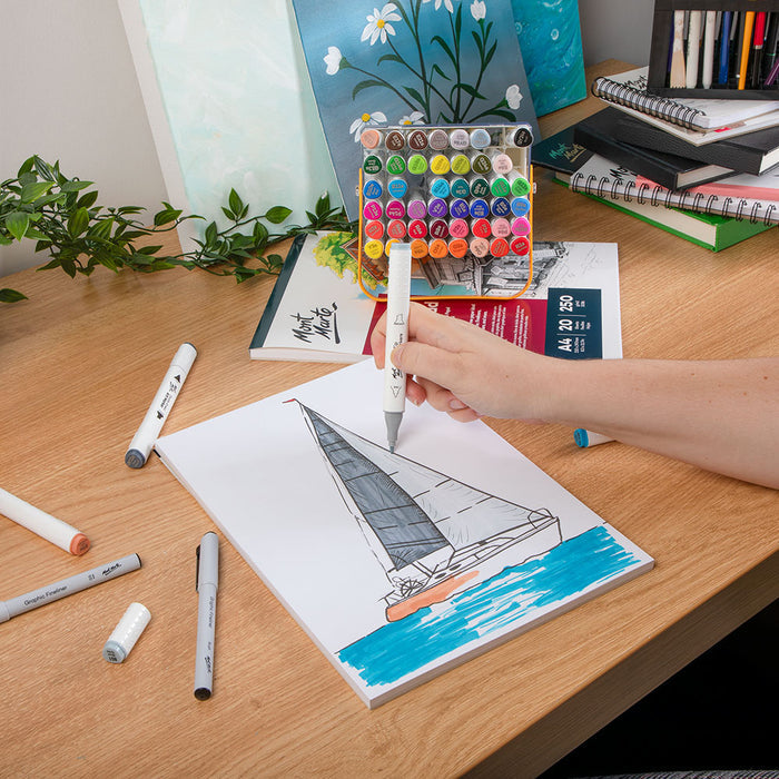 Bristol Paper Pad Premium A4 250gsm 20 Sheets