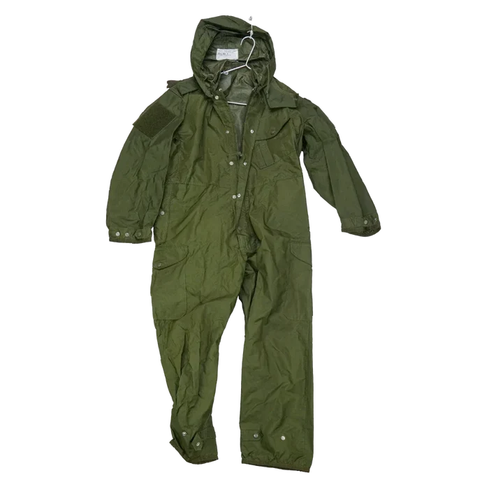 British Combat Vehicle Crewman’s Fowl Weather Coveralls - Small, Item 1 - Film Production Used - Overalls