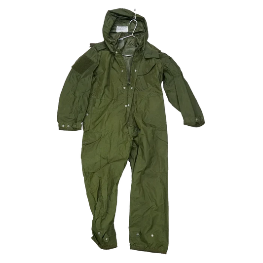 British Combat Vehicle Crewman’s Fowl Weather Coveralls - Small, Item 1 - Film Production Used - Overalls