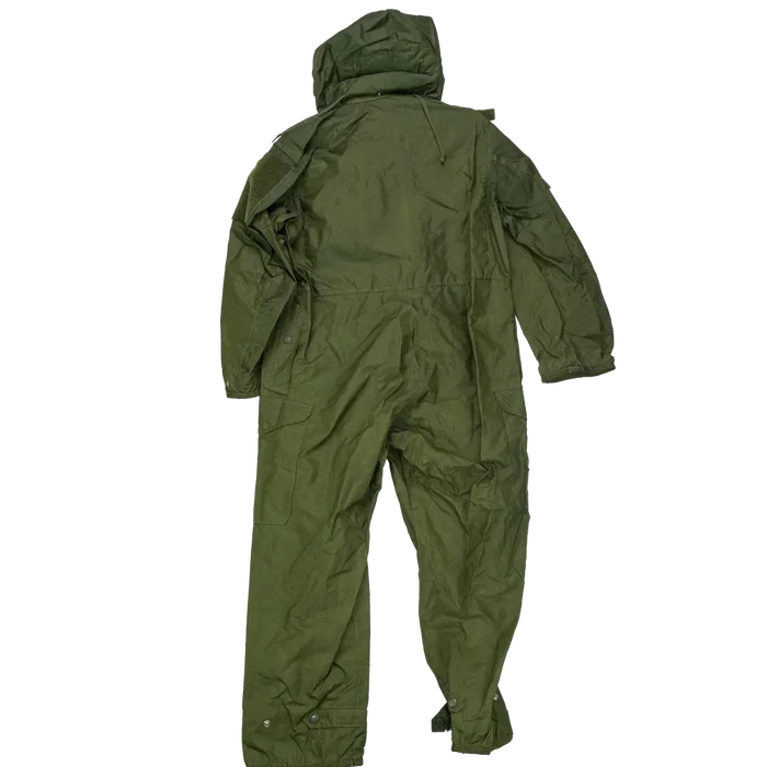 British Combat Vehicle Crewman’s Fowl Weather Coveralls - Small, Item 1 - Film Production Used - Overalls