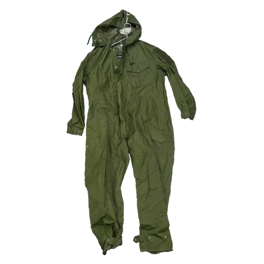 British Combat Vehicle Crewman’s Fowl Weather Coveralls - XLarge - Film Production Used - Overalls