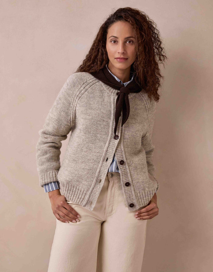 British Wool Stitch Cardigan