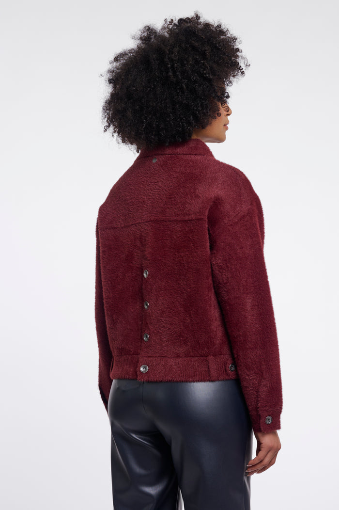 Bubbly Jacket Fudge Cloak