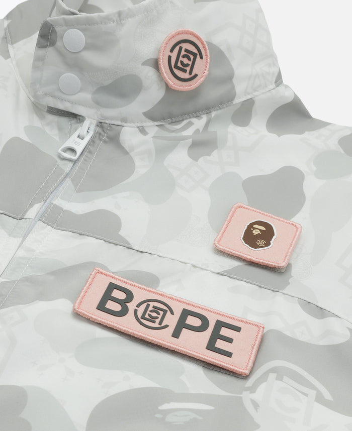 Camo Sleeve Detachable Rain Jacket (Grey)