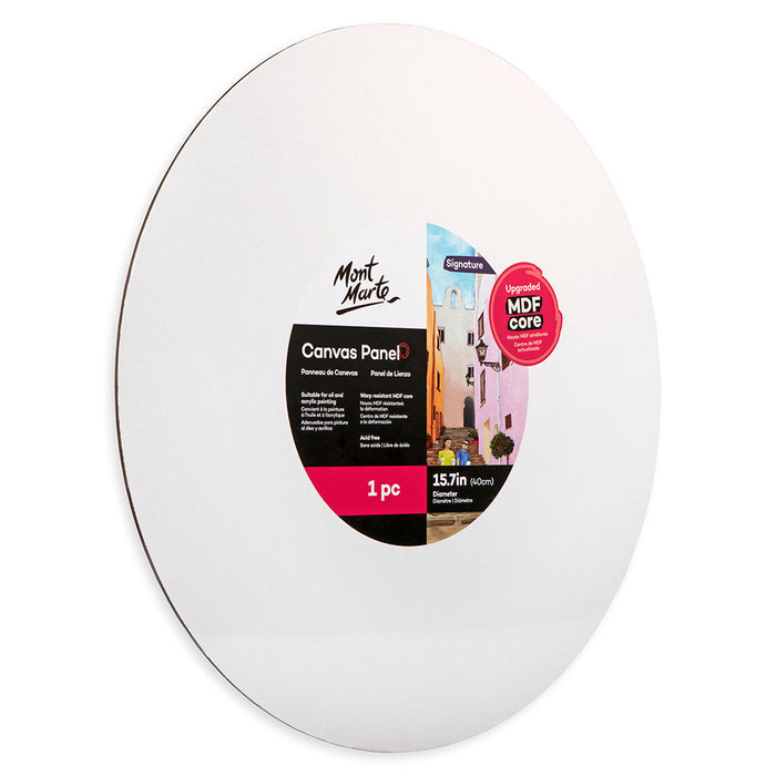 Canvas Panel Round Signature 1pc 40cm (15.7in)