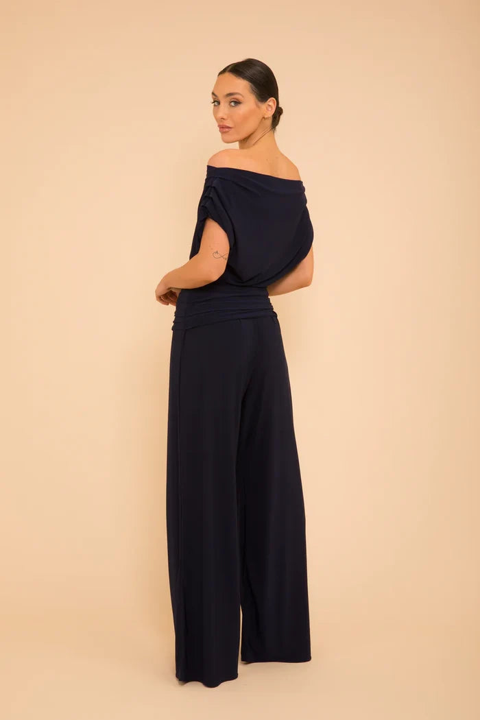CARBON JERSEY JUMPSUIT (NAVY)