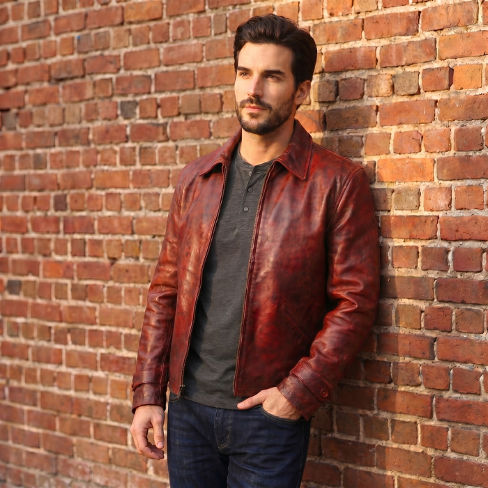 XS / Red / Leather