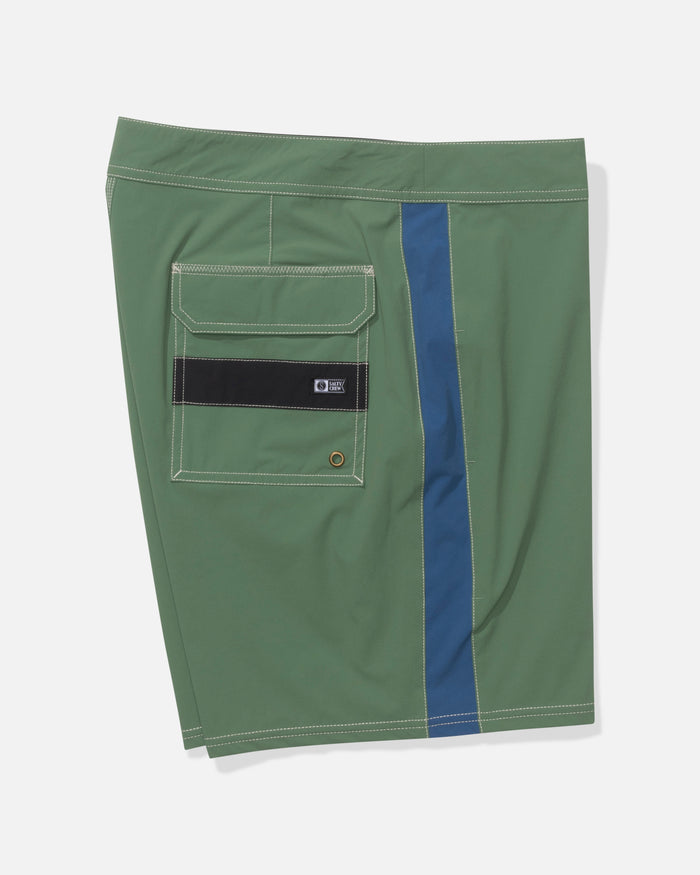 Channel  Boardshort - Mid Green