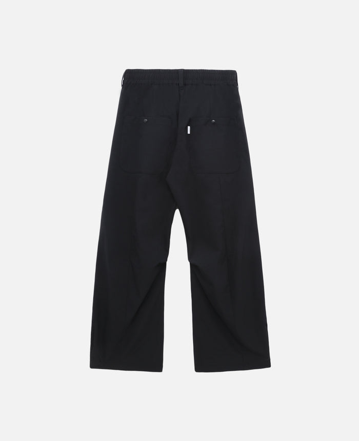 City Uniform Barrel Leg Easy Pants (Black)