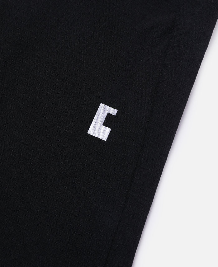 City Uniform Barrel Leg Easy Pants (Black)
