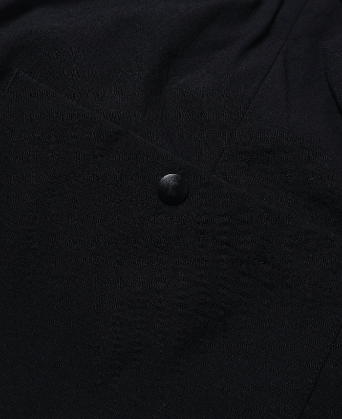 City Uniform Barrel Leg Easy Pants (Black)