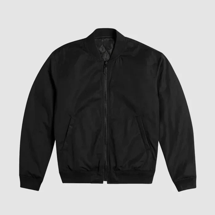 Classic Union Bomber Jacket Black