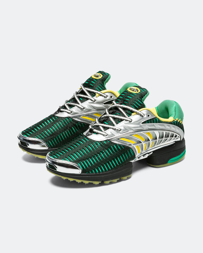 Climacool 2 x Braindead - Core Black/Impact Yellow-Silver Metallic