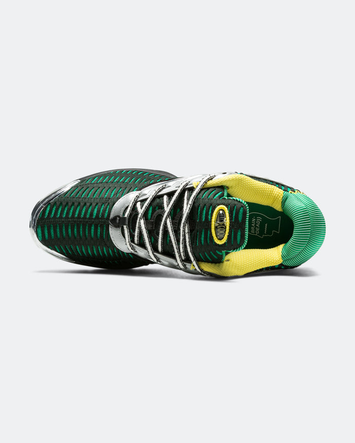 Climacool 2 x Braindead - Core Black/Impact Yellow-Silver Metallic