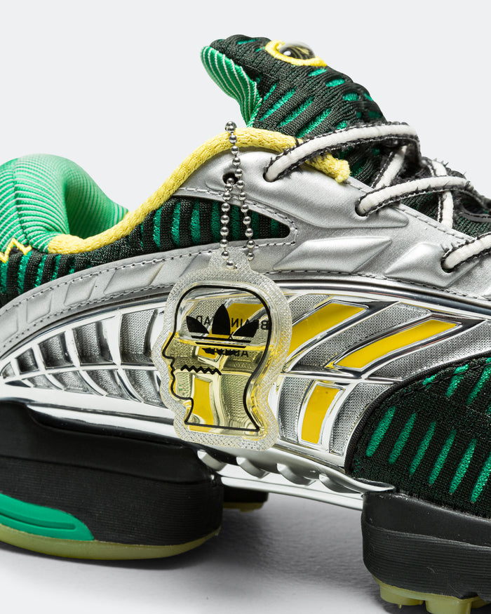 Climacool 2 x Braindead - Core Black/Impact Yellow-Silver Metallic
