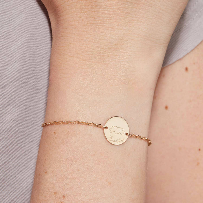 Coffret cadeau Doudou lange et bracelet personnalisé Merci Maman x Mellipou doudou lange MELLIPOU