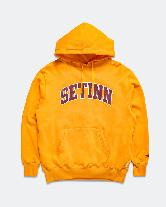 College Logo Hoodie - Mango