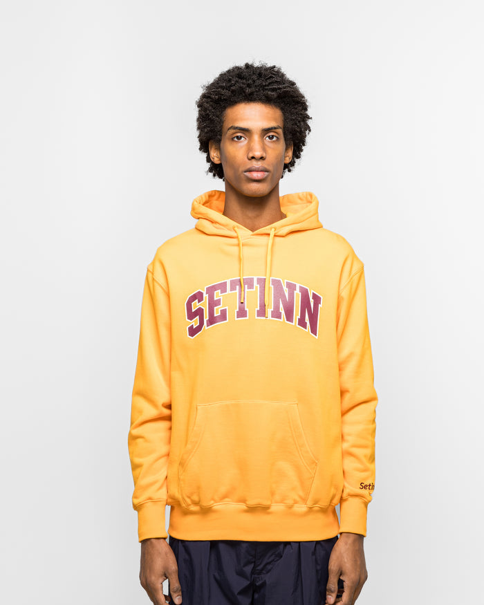 College Logo Hoodie - Mango