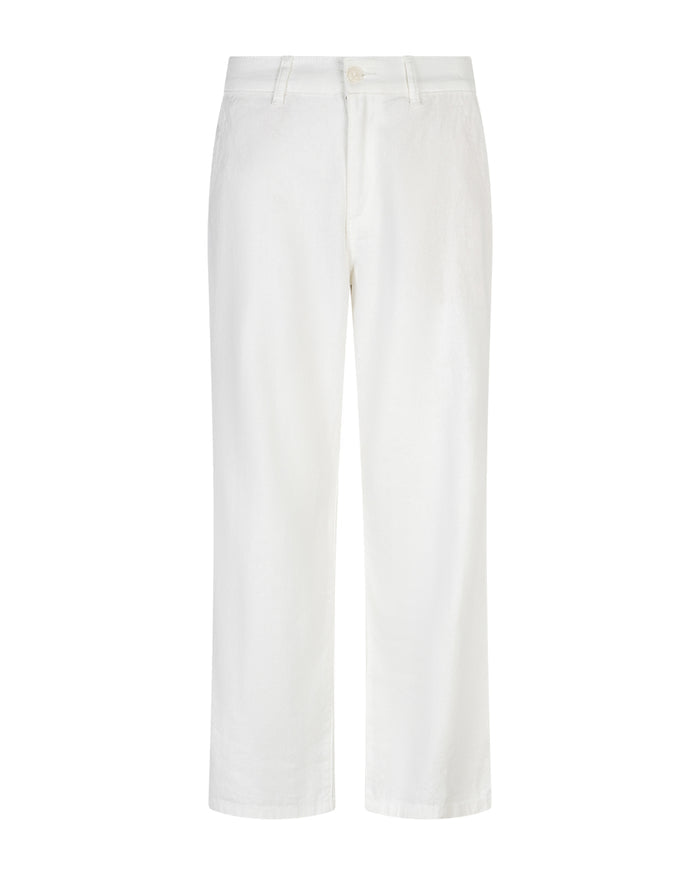 Conny Linen Cotton Off White Culottes