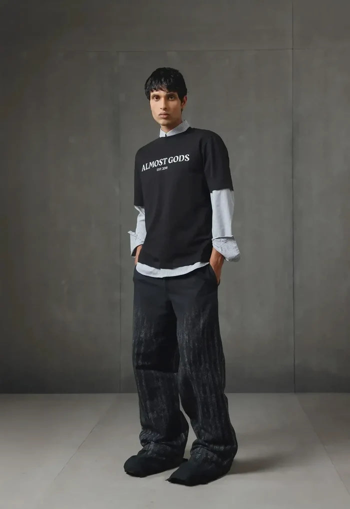 Cracked Logo Relaxed Tee
