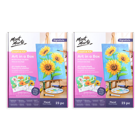 Creative Duo: Art in a Box - Floral