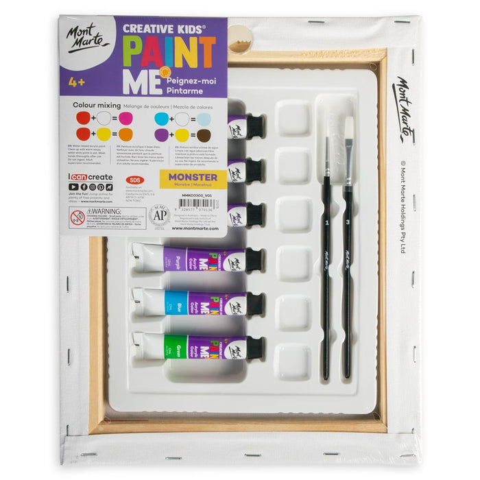 Creative Kids Paint Me Set 9pc - Monster
