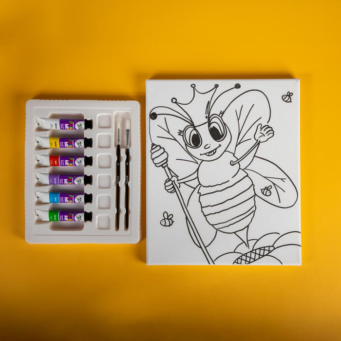 Creative Kids Paint Me Set 9pc - Queen Bee