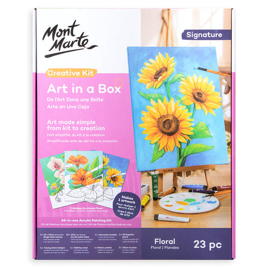 Creative Kit: Art in a Box - Floral 23pc