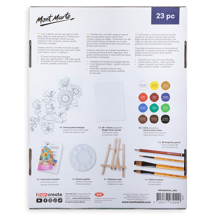 Creative Kit: Art in a Box - Floral 23pc
