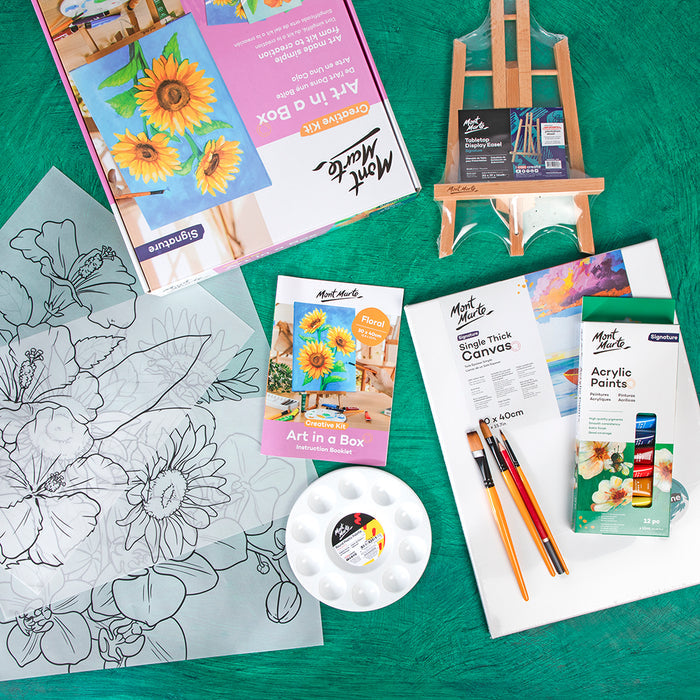 Creative Kit: Art in a Box - Floral 23pc