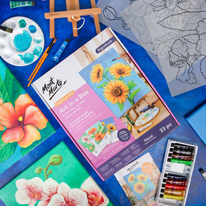 Creative Kit: Art in a Box - Floral 23pc