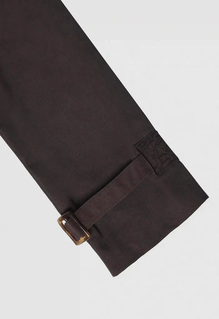 Cropped Trench Coat