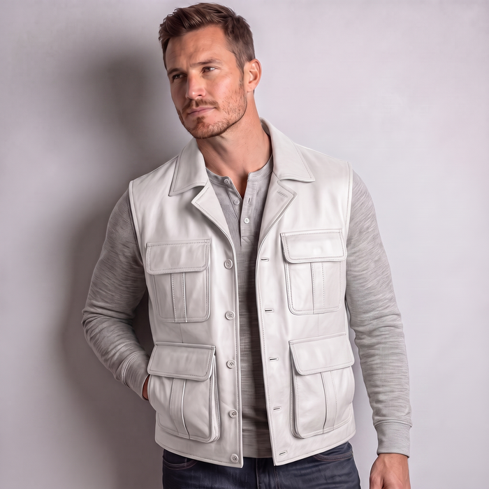 XS / White / Leather