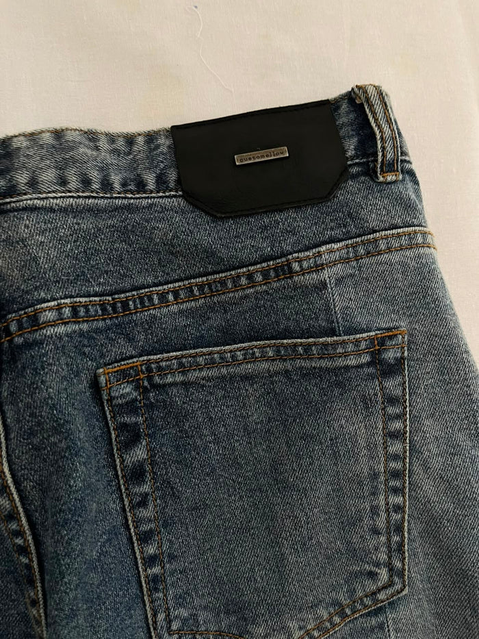 Custom Mello Vintage Jeans | Pre-Owned Streetwear Denim|  Men Women | Unisex  | Online Shopping