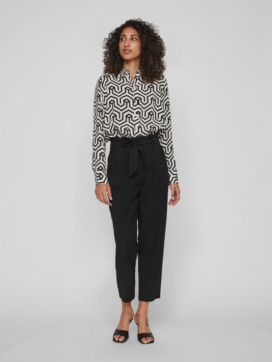 DARCY OVERSIZE SHIRT (BLACK/SANA)