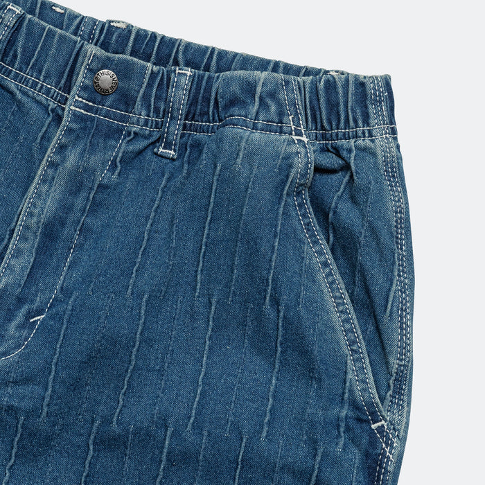 Denim Loose Pant - Blue