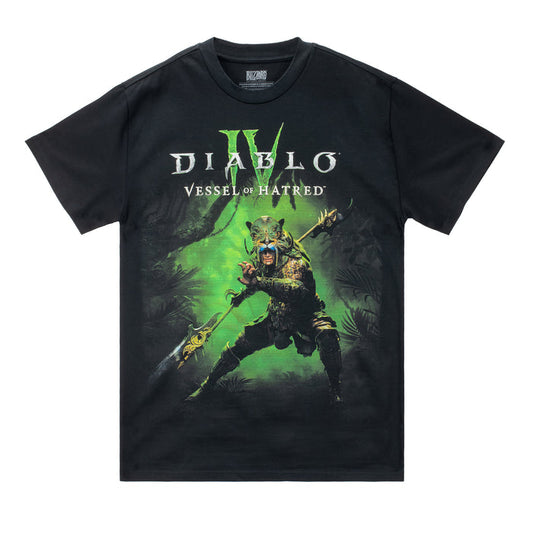 Diablo IV: Vessel of Hatred Black T-Shirt - Front View