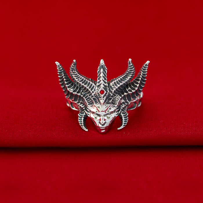 Diablo IV X RockLove Lilith Ring - Close Up View