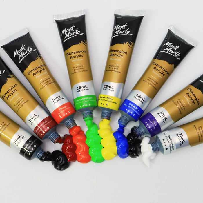 Dimension Acrylic Paint Intro Set Premium 8pc x 18ml