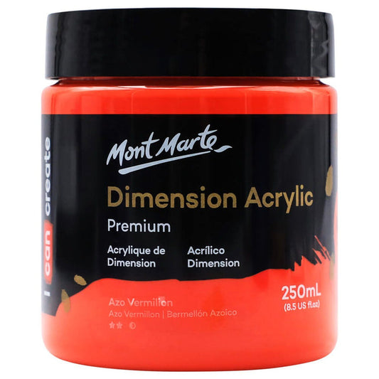Dimension Acrylic Premium 250ml - Azo Vermillion